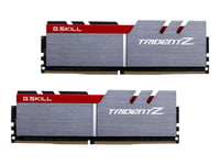 G.Skill Tridentz Series - Ddr4 - Sats - 32 Gb: 2 X 16 Gb - Dimm 288-Pin - 3000 Mhz / Pc4-24000 - Cl15 - 1.35 V - Ej Buffrad - Icke Ecc