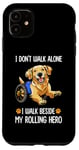 Coque pour iPhone 11 Chien en fauteuil roulant avec handicap My Rolling Hero pour propriétaire de chien