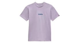 T shirt manches courtes vans lower corecase violet clair