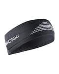 X-Bionic Headband 4.0 Bandeau de Sport Serre-têtes Mixte Adulte, Charcoal/Pearl Grey, FR : M (Taille Fabricant : 1)