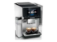 Siemens Eq.700 Integral Tq715r03 - Automatisk Kaffekokare Med Mjölkskummare - 19 Bar - Rostfritt Stål