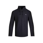 Weird Fish Mens Cruiser Macaroni Quarter Zip Pullover (Navy) - Size Small