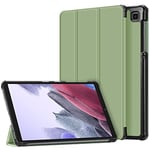 Compatible with Samsung Tablet Tab A 10.1 T510/T515, Slim Case, Tri-Fold Tablet Case with Full Coverage and Auto Wake/Sleep Mode, Matcha Green