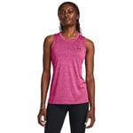 Under Armour Tech Tank Twist débardeur femme de running, haut sans manche pour la course à pied, top de sport léger