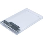 GENERIQUE Boîtier externe USB 3.0 transparent disque dur 2.5" SATA