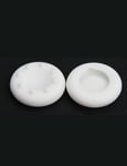 2 pcs Controller Thumb Joysti stick Grip Analogue silicone caps for Playstation 3(PS3)/PS4/ Xbox 360/Xbox one Controllers (White)