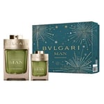 BVLGARI MAN WOOD ESSENCE 100ML EDP SPRAY & 15ML EDP SPRAY GIFT SET  BRAND NEW