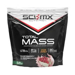 Sci-MX Total Mass Gainer Protein Powder 2kg Weight Gain Raspberry Cheesecake