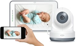 ELRO BC4000 Baby Monitor Royale Full HD Babyphone avec écran tactile 12,7 cm et application