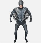 MARVEL BLACK BOLT MORPHSUIT MORPH COSTUME ADULT FANCY DRESS MENS SIZE XL NEW