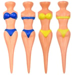 Golf Tees Bikini 4-pack Flerfärgad