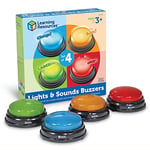 Learning Resources Buzzers sons et lumière (jeu de 4)