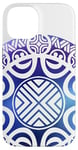 Coque pour iPhone 14 Galaxie hawaïenne ornementale tribal polynésien