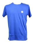 T Shirt Homme Ted Lapidus En Coton Confort Et Qualité Cassien Col Rond Bleu