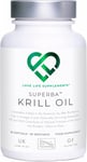 Krill Oil Capsules 1000mg Superba - by LLS | Sustainably 60 Count (Pack of 1)