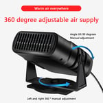 Portable Car Heater Fan Air Cooler Demister Defroster Heating Fan (12V)