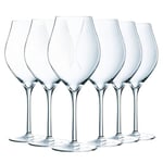 Chef&Sommelier - Collection Exaltation - 6 Verres à pied 55 cl - Fabriqués en France - Emballage renforcé