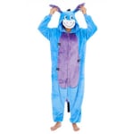 Winnie the Pooh-karaktärer Unisex Onesie Maskerad Hoodies Pyjamas a Eeyore Donky Eeyore Donky L(170CM-180CM) Eeyore Donky Eeyore Donkey L(170CM-180CM)