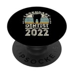 Legendary Dentist Born 2022 - 2nd Birthday Dentist Gift PopSockets PopGrip Adhésif