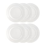 Rörstrand Swedish Grace tallrik 21 cm, 6-pack snö (vit) snö (vit)