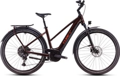 Elsykkel Cube Touring Hybrid Pro 625 Trapes Cinnamon'n'orange 2025-50 Cm (Størrelse: 50 Cm)