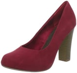 s.Oliver Selection, Chaussures compensées Femme - Rouge - Rot (Cranberry 515), 37 EU