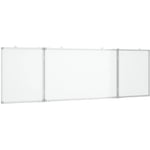 Vidaxl - Tableau blanc magnétique pliable 160x50x1,7 cm aluminium