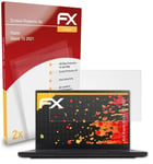 atFoliX 2x Film Protection d'écran pour Razer Blade 15 2021 mat&antichoc