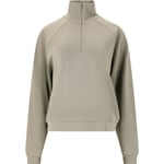 Athlecia Elaina Half Zip Sweatshirt Dame - Beige - str. 38