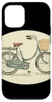 iPhone 12/12 Pro Girl bike with bicycle basket for boys and girls Case