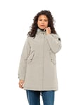 Jack Wolfskin Women's Talforst Parka W, Dusty Grey, XXL