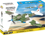 COBI - Jeu de construction – 643 pcs - ILYUSHIN II 02 SHTURMOVIK - 1/32 - COB...