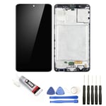 VITRE + ECRAN LCD SUR CHASSIS POUR SAMSUNG GALAXY A31 SM-A315 BLEU 6.4" OUTILS