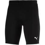 PUMA Unisex - Adult Cross The Line Short Tight Trousers, Unisex_Adult, Trouser, 515102 01, Puma Black., XS