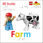 DK Children Grange, Emma Braille: LEGO DUPLO: Farm (DK Braille) [Board book]