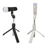 Selfie Stick With Detachable Fill Light Phone Tripod Extendable Up To 26.8in NDE