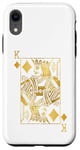 Coque pour iPhone XR Lucky Poker Cards Knight King of Diamonds Game Casino