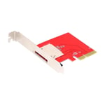 Adaptateur de carte mémoire CF Express de type B vers PCIe 4.0 X4 avec support PCI-E de 12 cm