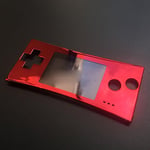 Avant supérieur Faceplate Coque Panneau Coque pour Gameboy Micro GBM – Chrome Rouge