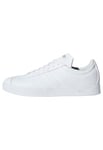 adidas Femme VL Court 2.0 Baskets, Cloud White / Cloud White / Metallic, 36 EU