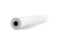 Bordsduk Rulle 1,2X25m Papper/Pp Non Woven Vit, 1 St