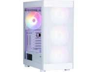 Zalman Chassi I4 Tg Atx Mid Tower 4 Fläktar Rgb Balta