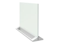 Nobo - Whiteboard-Tavla - Skrivbord - 584 X 441 Mm - Tempererat Glas - Magnetisk - Dubbelsidig - Vit