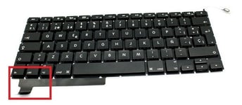 Original Teclado Español QWERTY Apple MacBook Pro 15" Unibody A1286 Mi2009-2013 