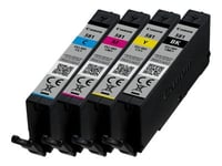 Canon Cli-581 Bk/C/M/Y Multi Pack - 4-Pack - 5.6 Ml - Svart, Gul, Cyan, Magenta - Original - Blister Med Sikkerhet - Blekkbeholder - For Pixma Ts6251, Ts6350, Ts6351, Ts705, Ts8251, Ts8252, Ts8350, Ts8352, Ts9550, Ts9551