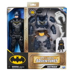 pack figurine 30 cm + accessoires becoming batman