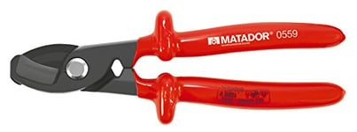 MATADOR-pince coupe-câble VDE (8.1/4"(210 mm - 0559 0210