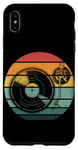 iPhone XS Max Vintage Turntable Sun Vinyl Records Music LP DJ Case