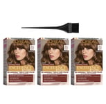 L'Oreal Paris Excellence Universal Nudes Natural Hair Color All Colors 3-Pack