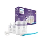 Philips Avent Baby Bottle Newborn Gift Set 4 Baby Milk Bottles 0-12M - SCD838/11